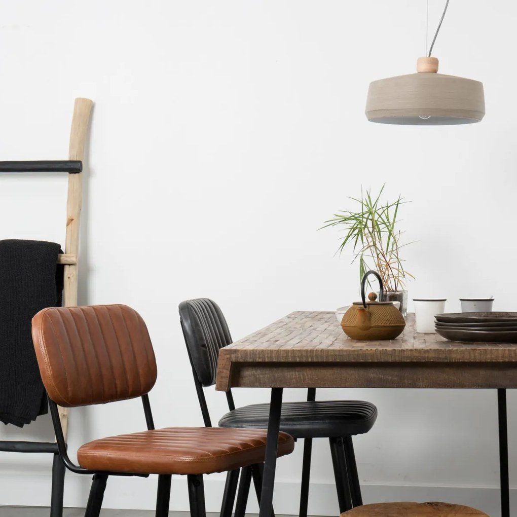 Lavis Suri Eettafel Van Gerecycled Teak Hout 220 X 90 Cm - 220 X 100cm.