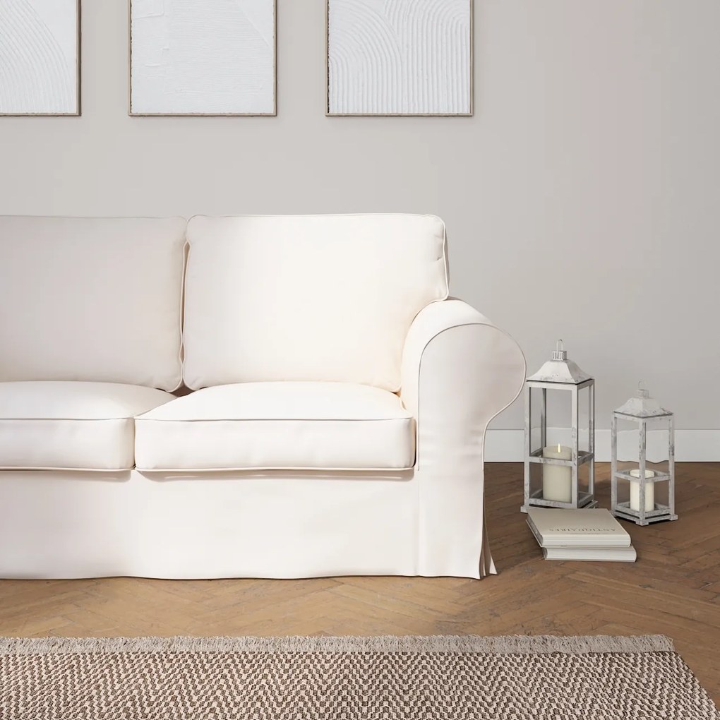 Dekoria IKEA hoes voor Ektorp 2-zits slaapbank - NIEUW model, natuurwit