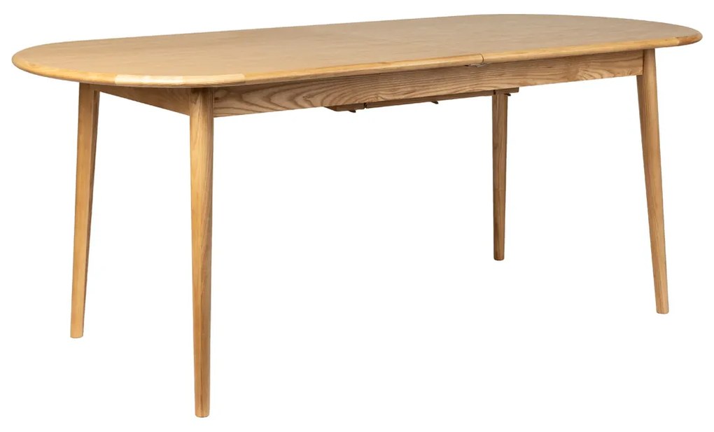 Zuiver Twist Oval Oak Uitschuifbare Eettafel Eiken 185-240 Cm - 90 X 185cm.