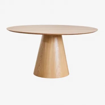 Aura Ronde Houten Eettafel Ø150 Cm & Essenfineer & Essenfineer - Sklum