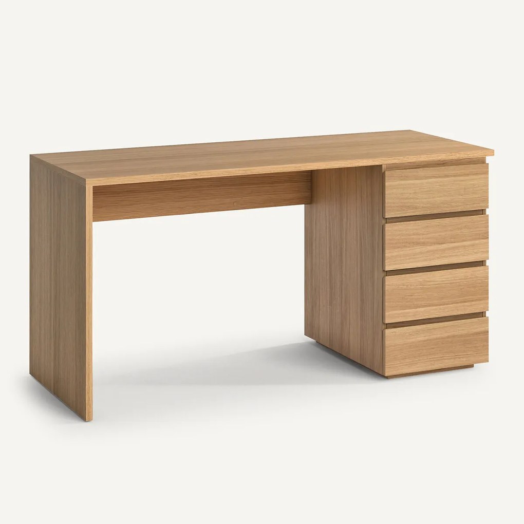 Werkblad bureau fineereik L150cm, Working