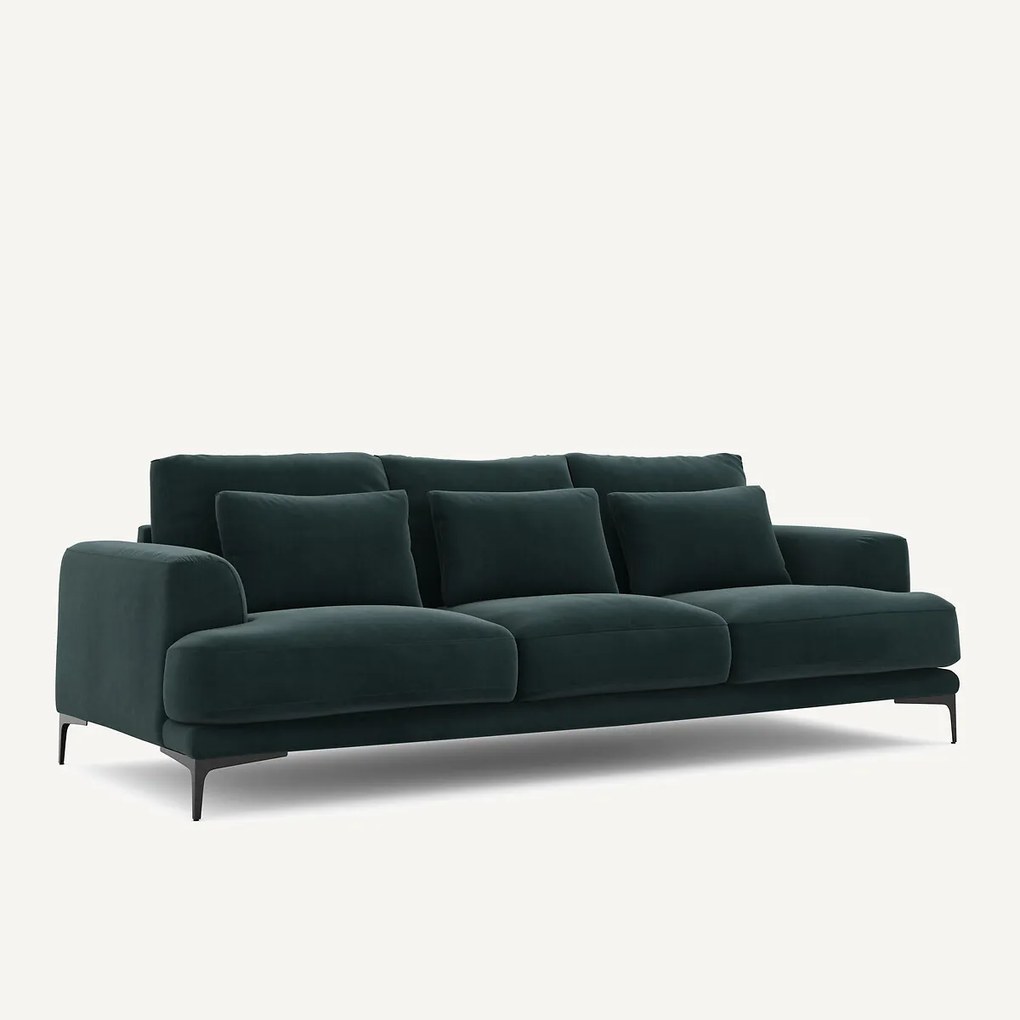 4-zitsbank van fluweel, Marsile