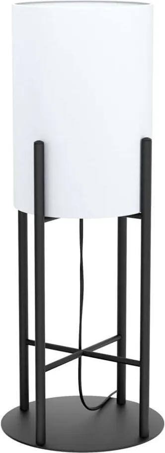 EGLO tafellamp Glastonbury - zwart/wit - Leen Bakker