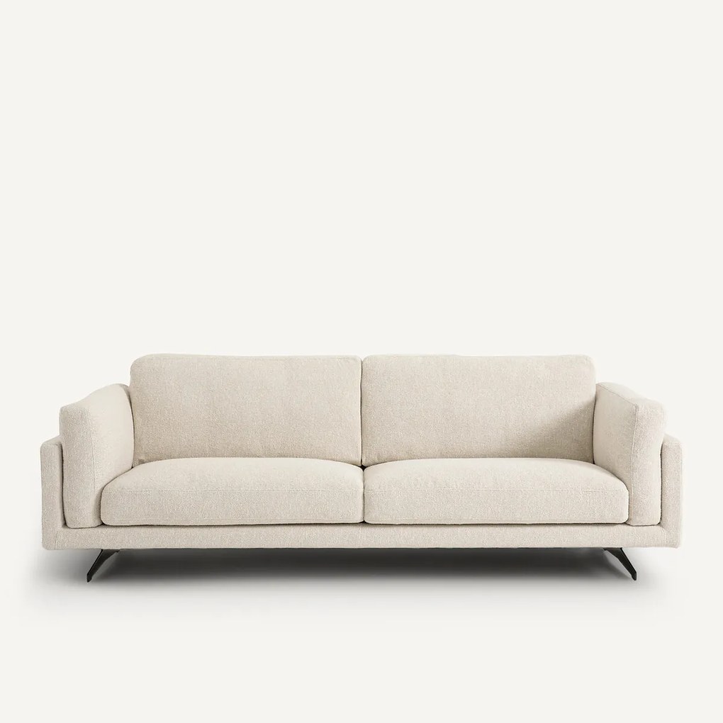 3- of 4-zits bank, in bouclé, César