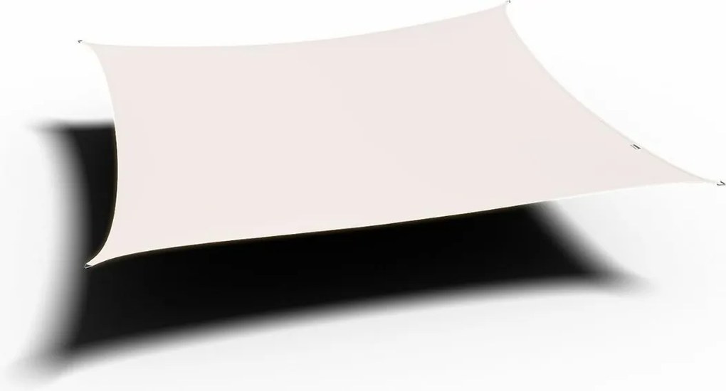 Platinum Dreamsail waterproof schaduwdoek vierkant 4x4x4x4 m - Cream