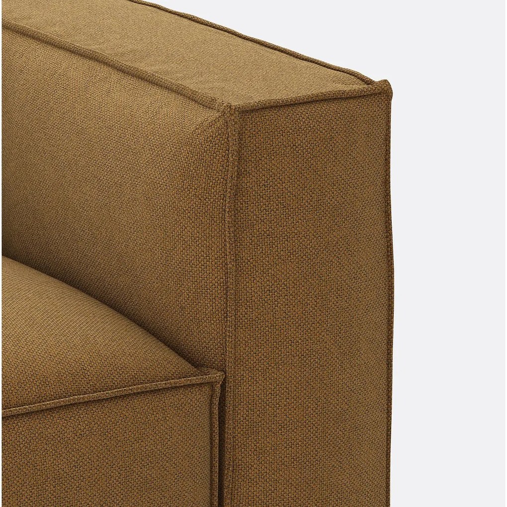 Modulaire bank, 3-zit, in structuurstof, Seven