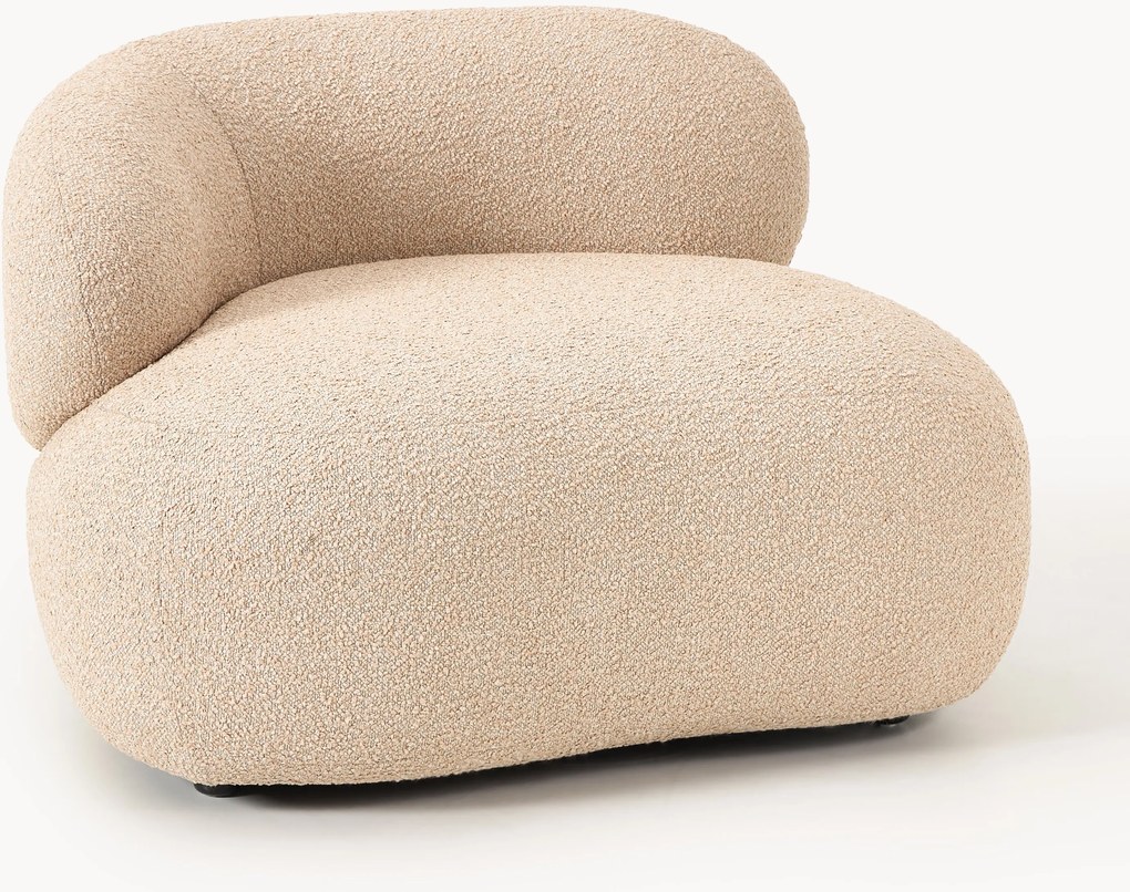 Bouclé loungefauteuil Alba