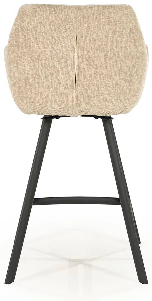 By-Boo Bliss Draaibare Barkruk Stof Taupe