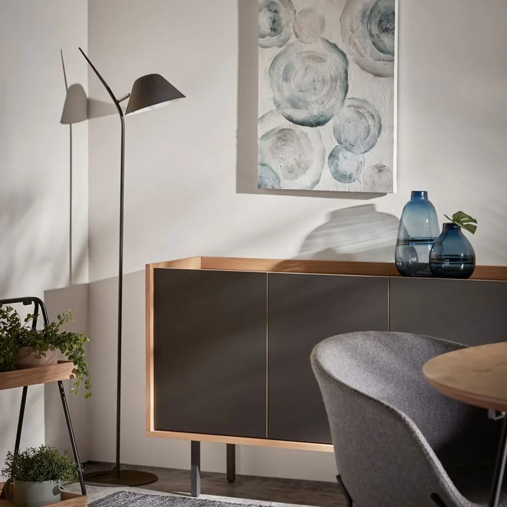 Kave Home Aurelia Leeslamp Zwart