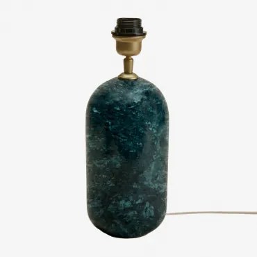 Voet Voor Tafellamp Van Natuurlijk Steen Yalvira Groen Marmer Udaipur - Sklum