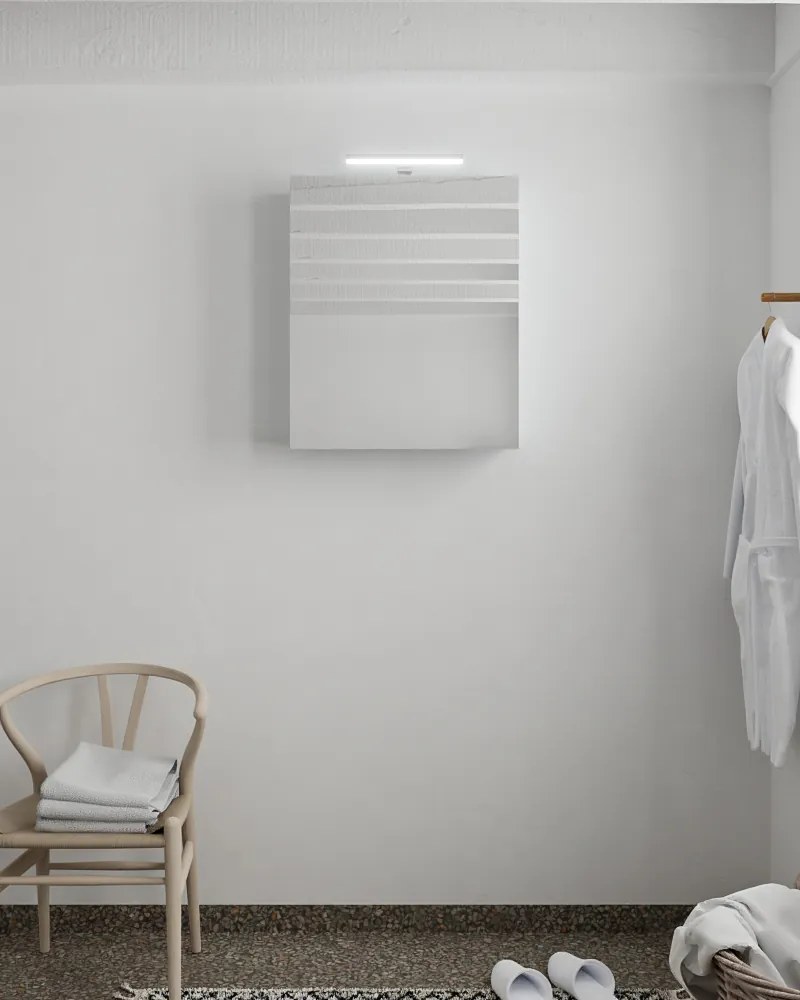 Mondiaz Cubb spiegelkast 50x70x16cm kleur clay met 1 deur