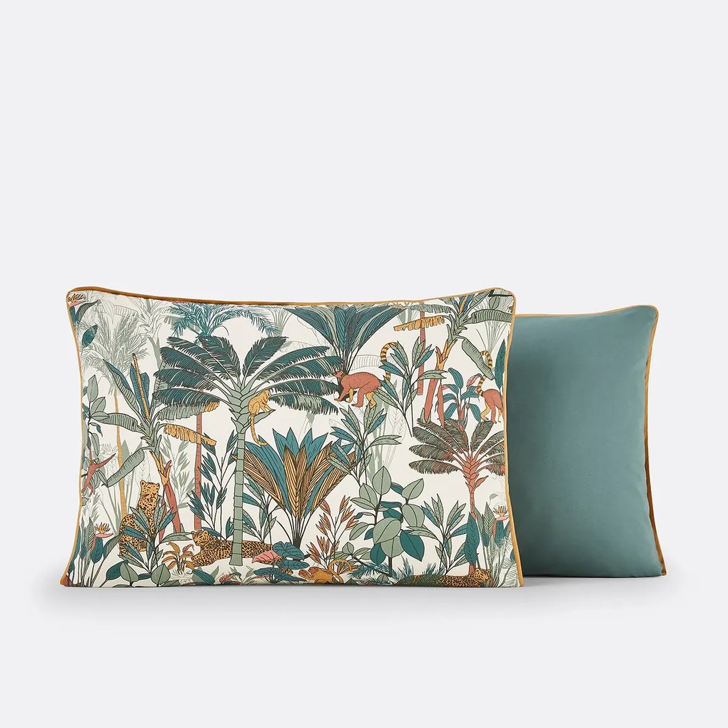 Kussensloop in perkalkatoen, Saraya