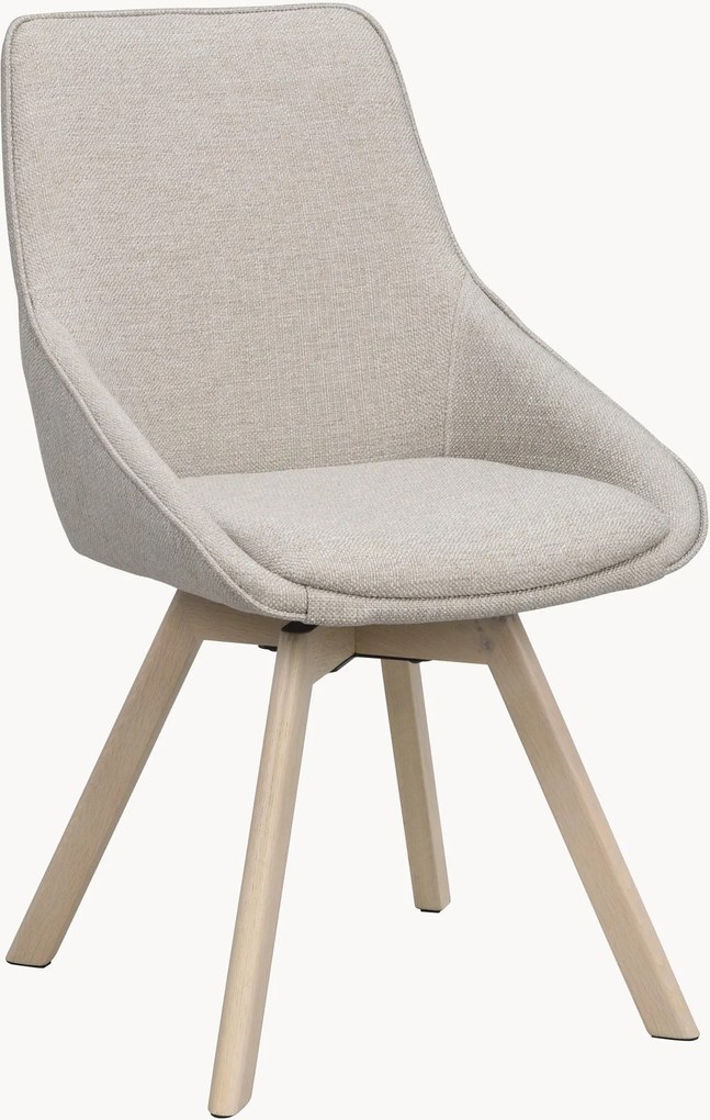 Gestoffeerde draaistoelen Alison, 2-delig