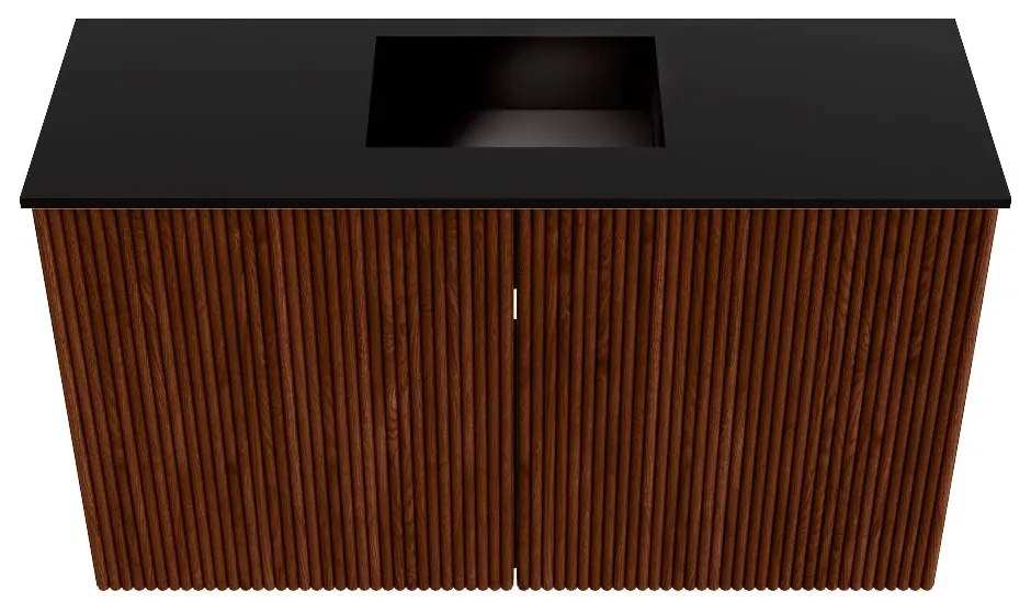 Mondiaz Joya 70cm toiletmeubel ruby met wastafel faye midden zonder kraangat urban