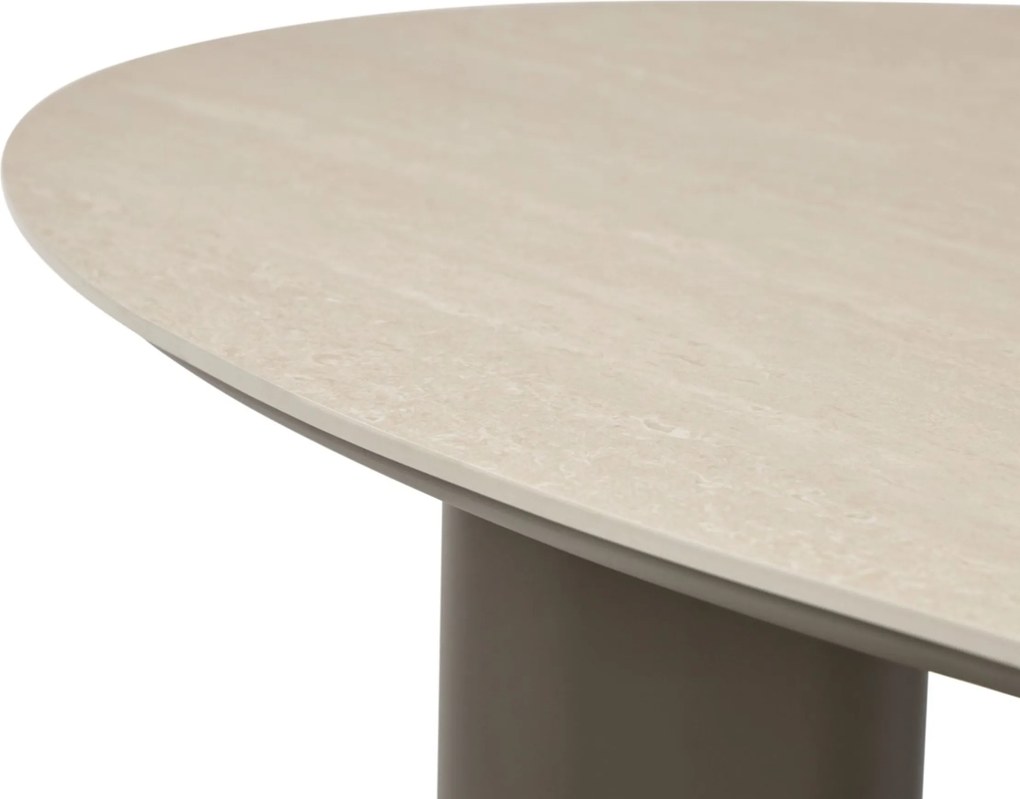Dining Tuintafel Organische tuintafels 300 x 120 cm Zand/Beige Weave