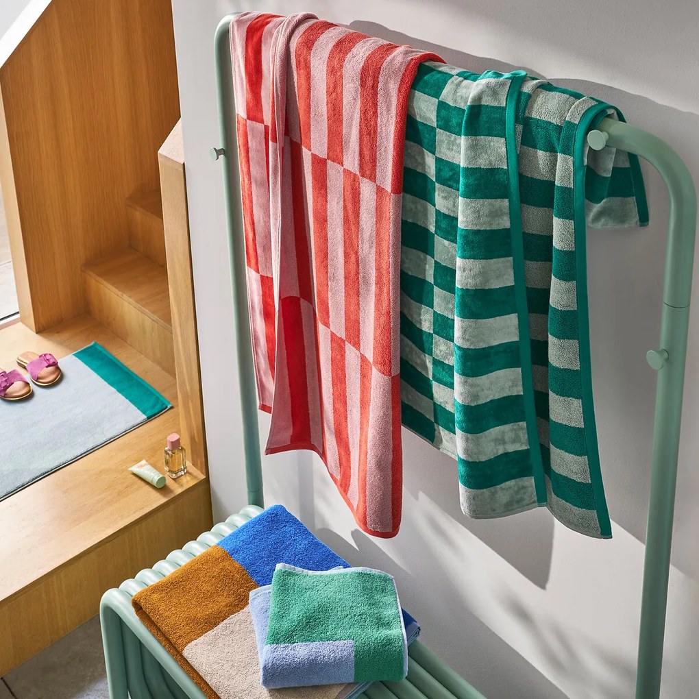 Handdoek in fluweel badstof, Tabaka