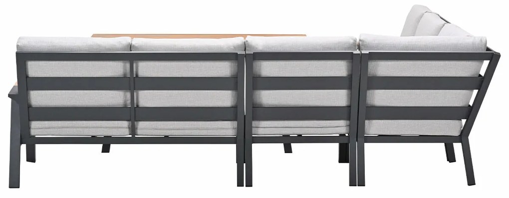 Garden Impressions Lissabon lounge dining set 5-delig - valley sand