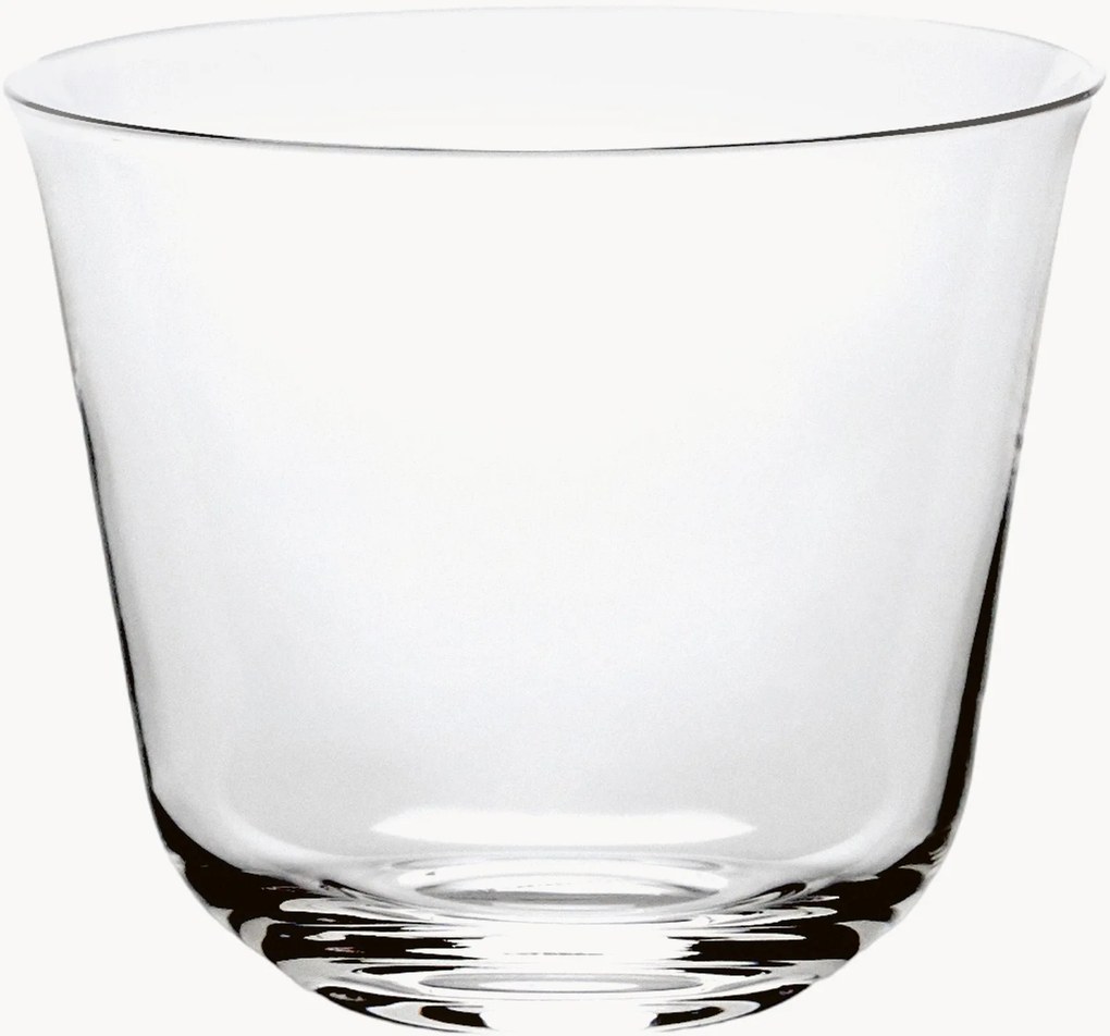 Mondgeblazen kristallen tumblers Grace, 4-delig