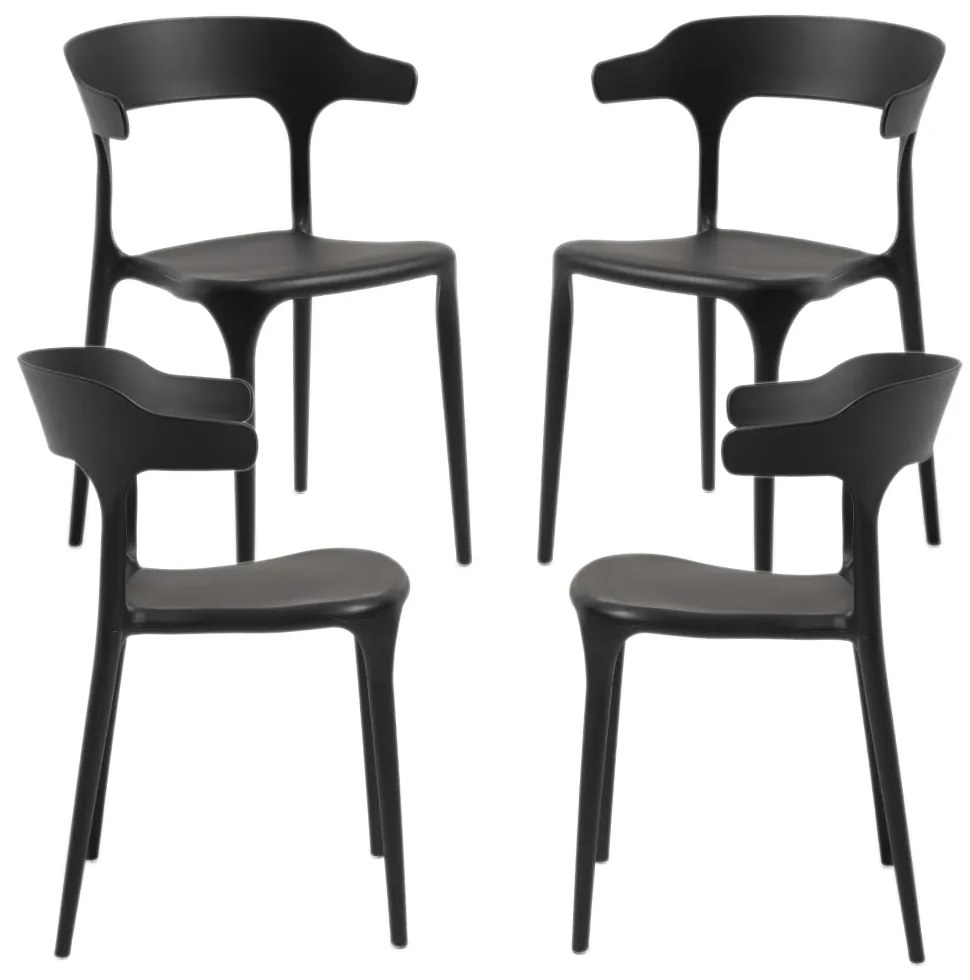 Pak 4 Teul-stoelen