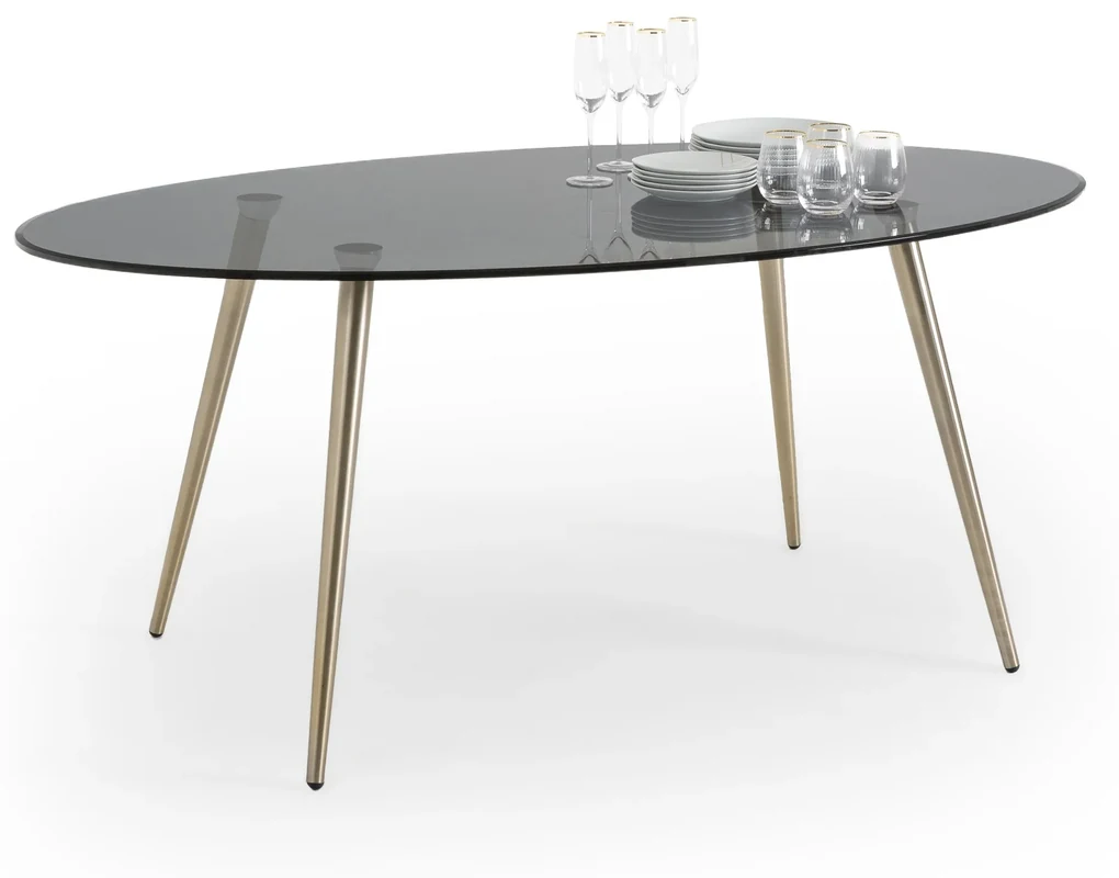 Ovale tafel 6/8 personen, Topim