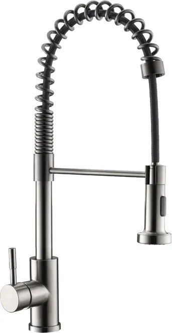 Mexen Clara keukenkraan, inox - 670501-99