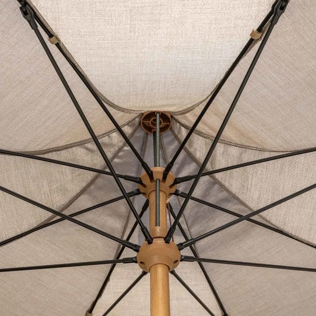 Garden Impressions Aloha stokparasol taupe - Ø200 cm
