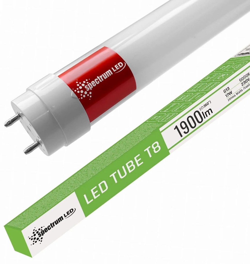 LED buis Cool White 120CM T8 230V 17W WOJ+22305
