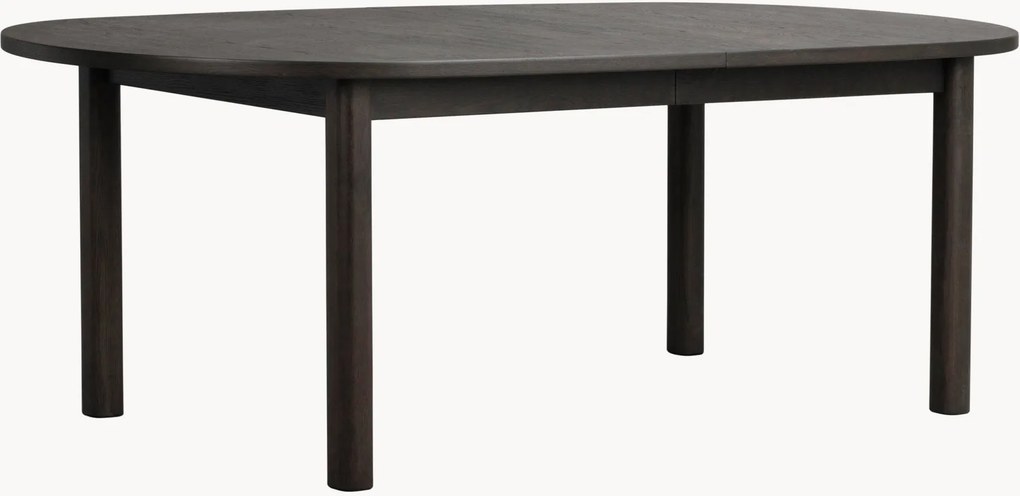 Ovale eettafel Gifford van eikenhout, 220 x 100 cm