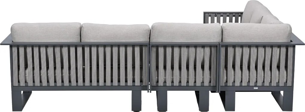 Garden Impressions Gabon loungeset hoek 4-delig links - sandstone