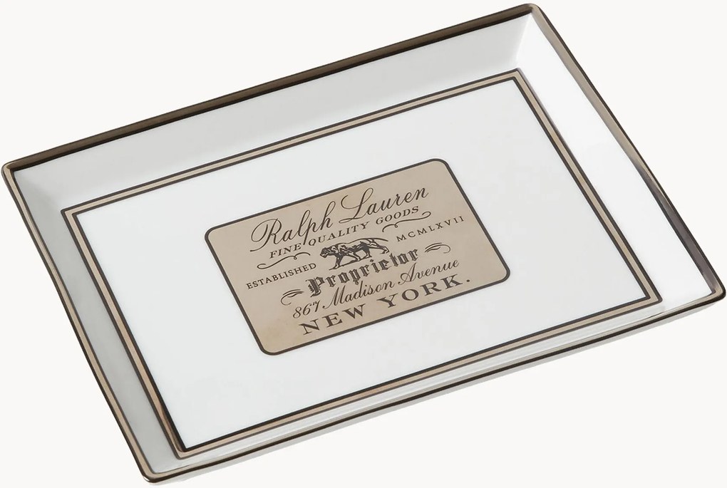 Porseleinen decoratief dienblad Wincott