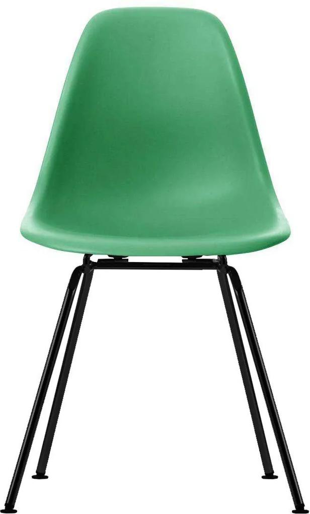 Vitra DSX stoel kuip classic green onderstel zwart gepoedercoat
