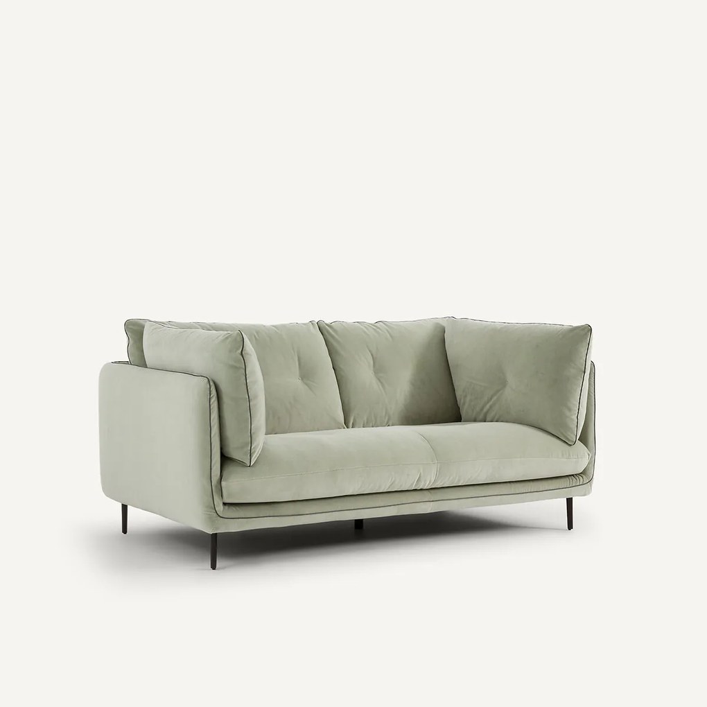 2-zitsbank in stonewashed fluweel, BOTERO