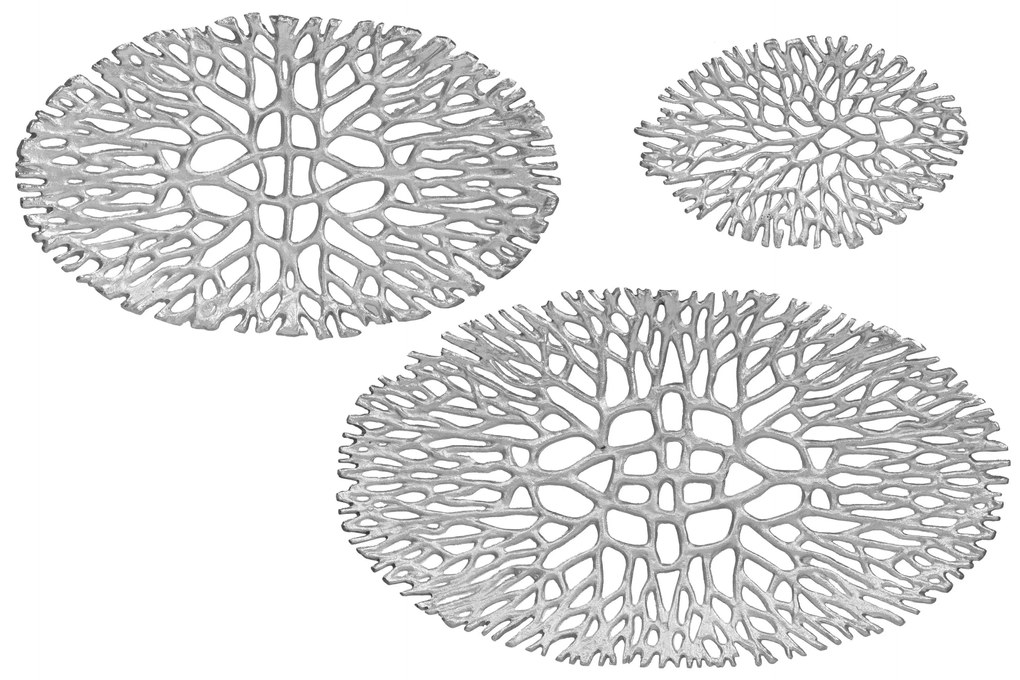 Set van 3 decoratieve plateaus Didier | Underbar