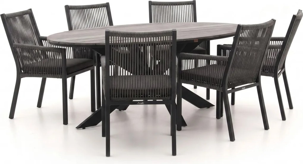 Diningset Manifesto  | 6 personen | Tuinset polywood | 7-delig | Kees Smit Tuinmeubelen