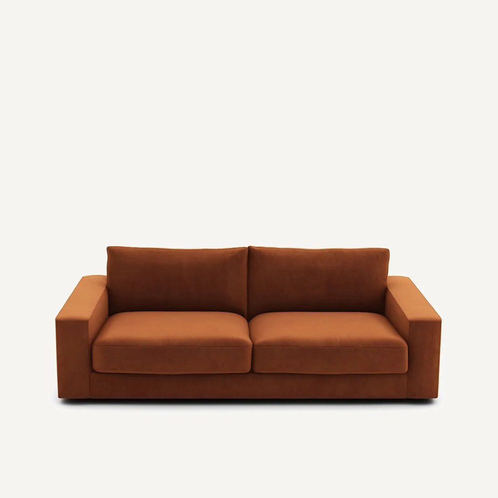 Omvormbare bank in fluweel, Skander