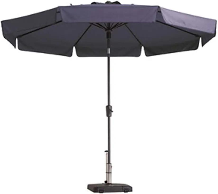 Madison parasol Flores - blauw - Ø300 cm - Leen Bakker