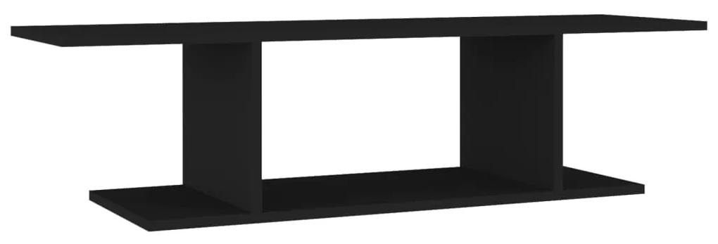 vidaXL Tv-wandmeubel 103x30x26,5 cm zwart