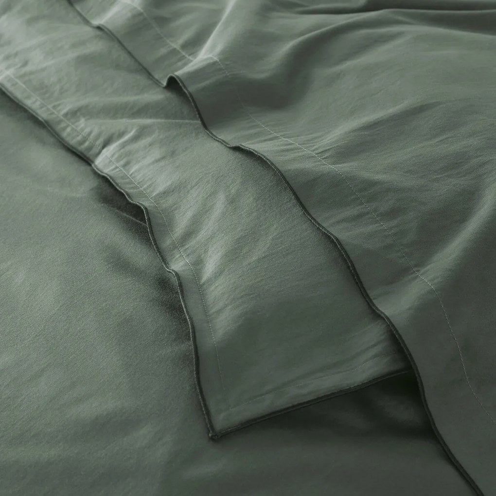 Dekbedovertrek van gewassen katoensatijn, 118 draden, Victor uni