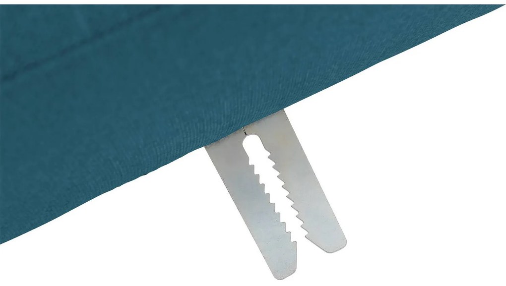 Goossens  Key West blauw, stof, 2,5-zits, modern design