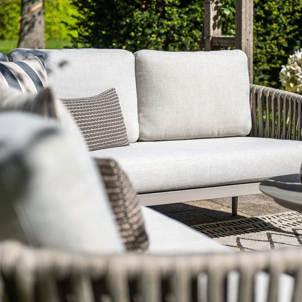 Garden Impressions Devin loungeset hoek 5-delig - Monte Carlo loungetafels