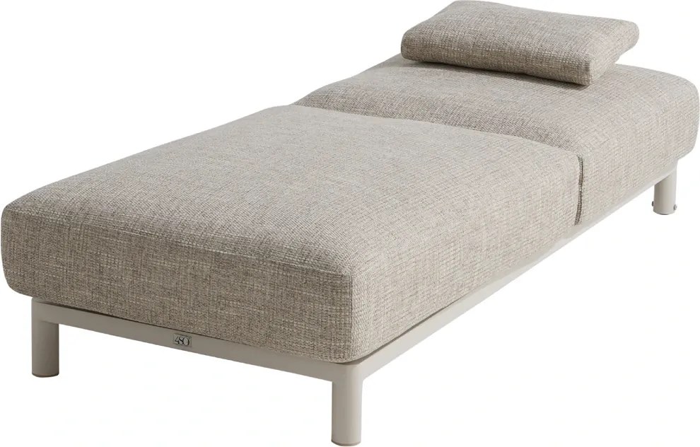 4 Seasons Outdoor Madeira ligbed Linen Ligbed   beige weerbestendig
