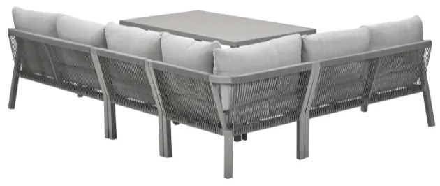 Garden Impressions Tarera lounge dining set 5-delig - taupe