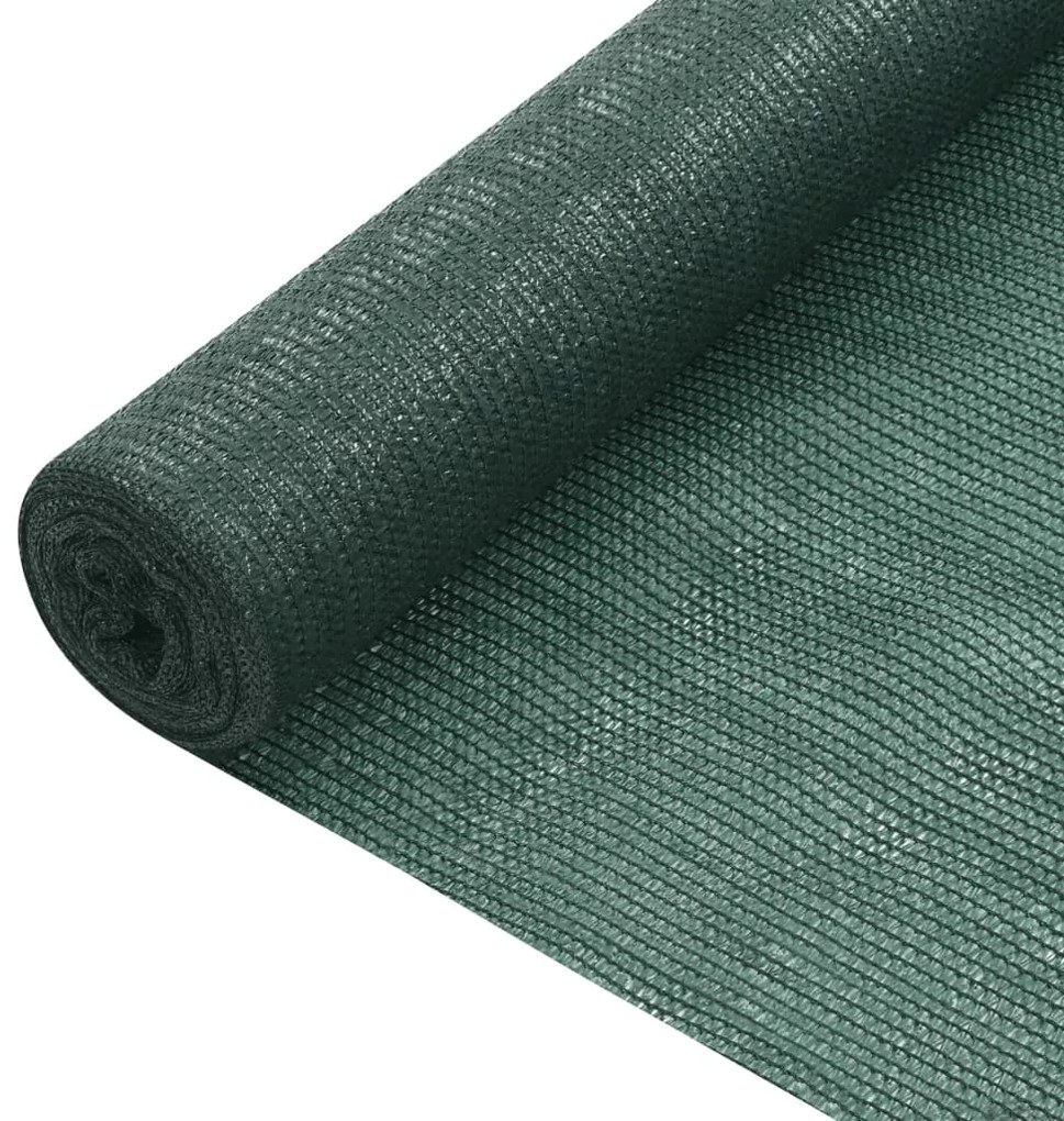 vidaXL Privacynet 75 g/m² 3,6x25 m HDPE groen