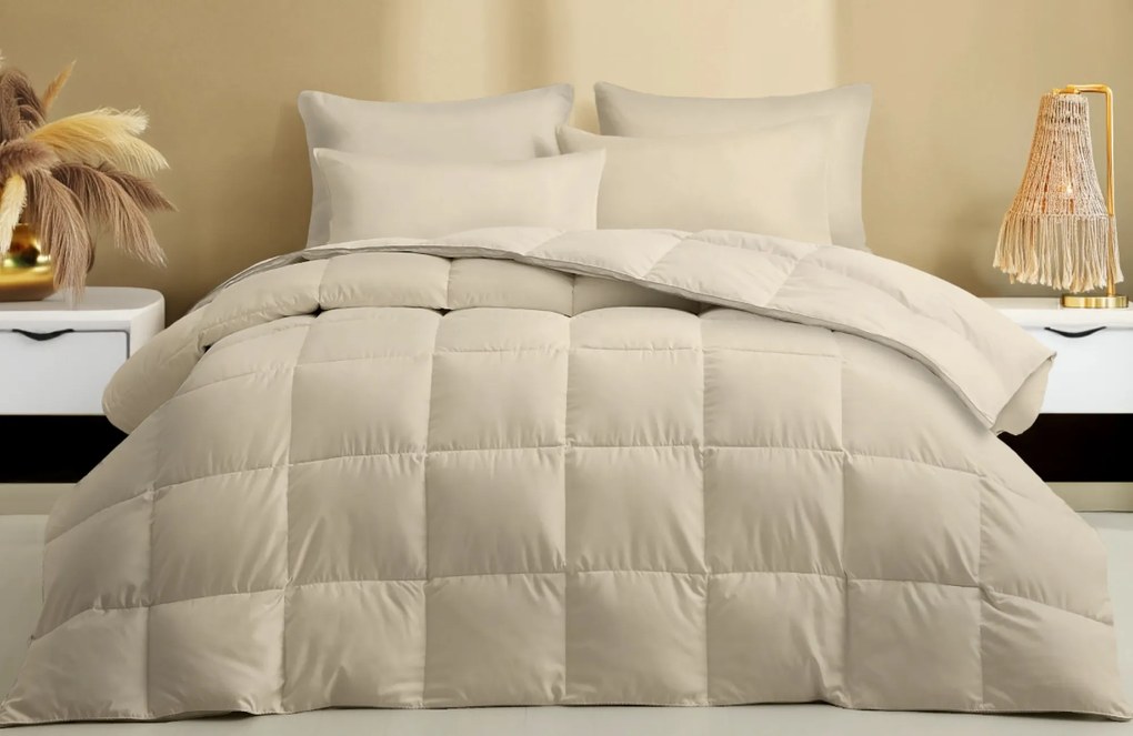 Zelesta Wonderbed Warm Sand - Dekbed zonder overtrek – Bij Swiss Sense