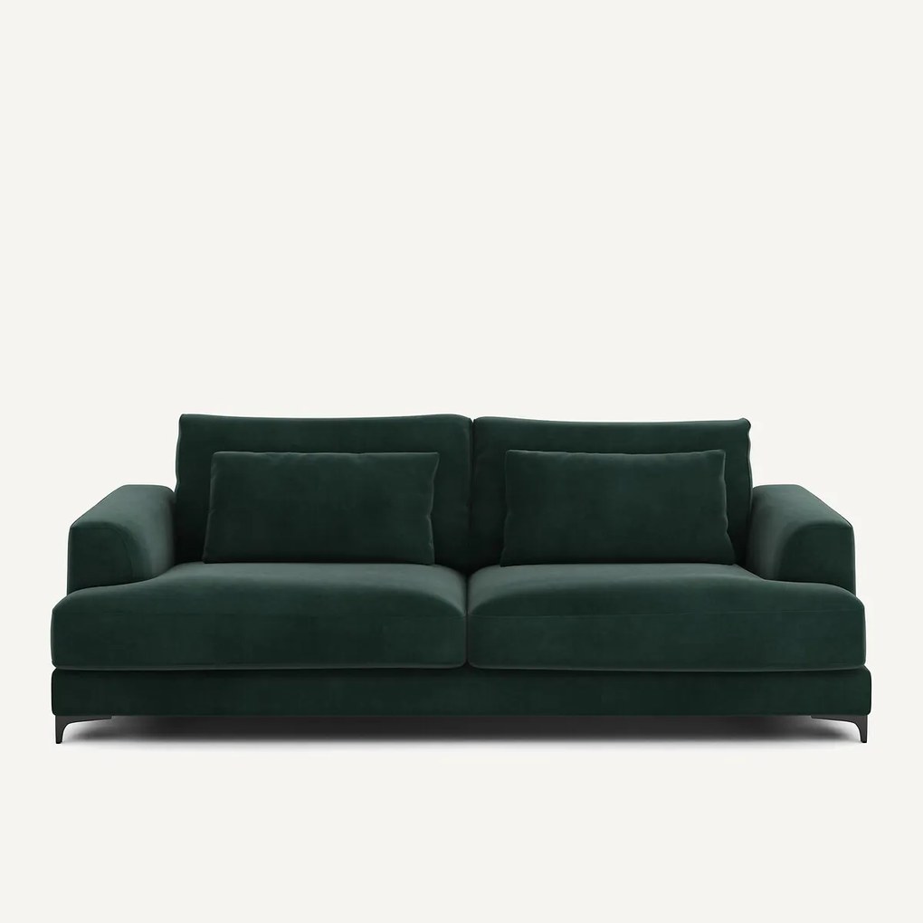 4-zits slaapbank van fluweel, Marsile