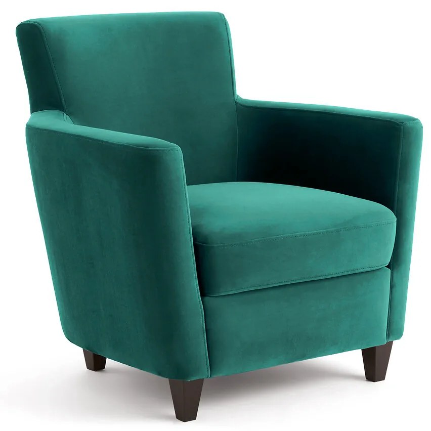 Fluwelen club fauteuil Mathesson