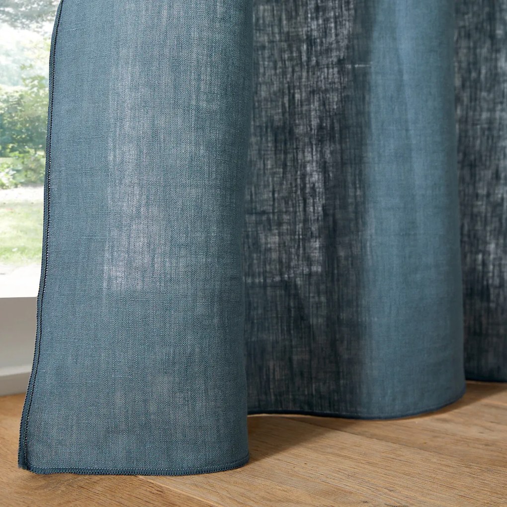 Gordijnpand in gewassen linnen, Onega