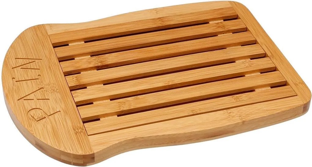 5Five Broodplank 34x26 cm – Bamboe – Stevig &amp; duurzaam – Handige kruimelopvang – Makkelijk schoon te maken