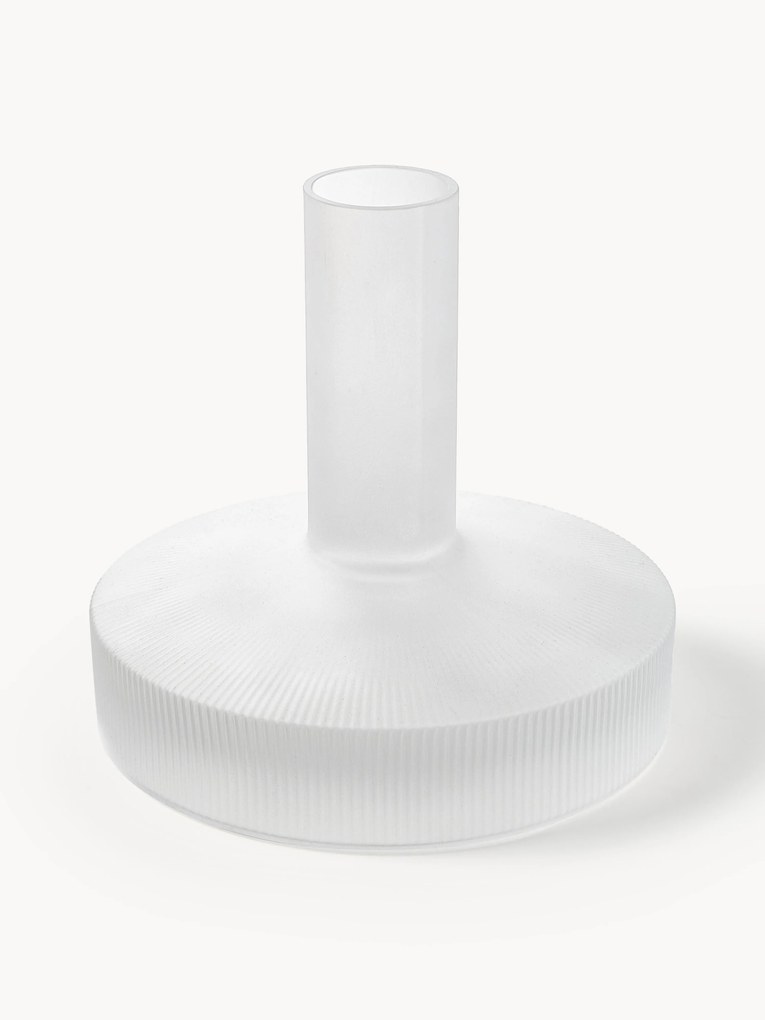 Mondgeblazen decanter Ripple met groefreliëf, 1.1 L