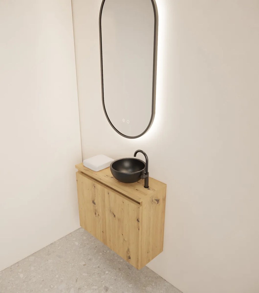 Gliss Design Echo toiletmeubel 60cm artisan eiken